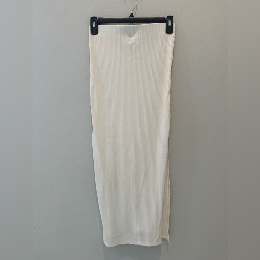 Cream Maxi Skirt
